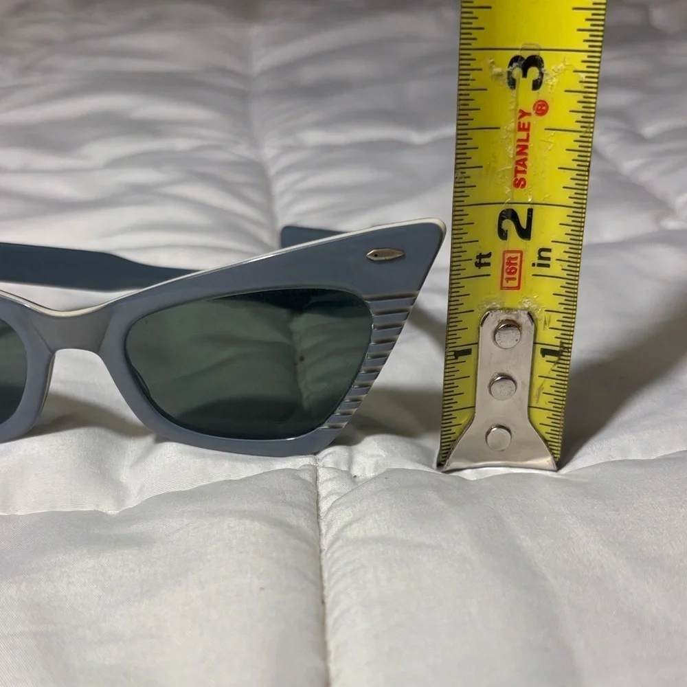 Vintage Ray-Ban B&L Gray Sun Song Cat-Eye Sunglasses 1950’s/60’s